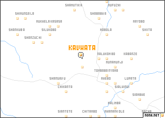 map of Kavwata