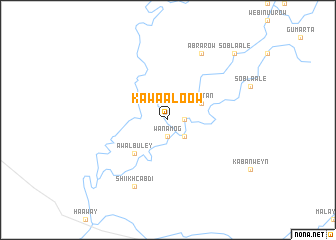 map of Kawaaloow