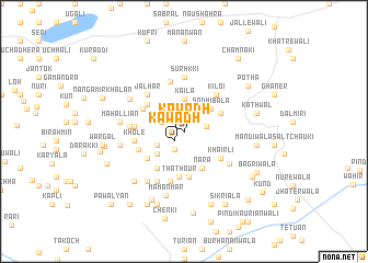 map of Kawadh