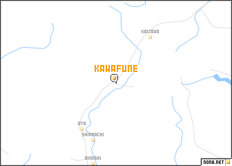 map of Kawafune