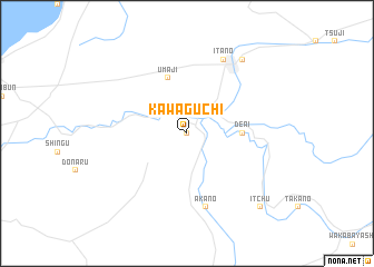 map of Kawaguchi