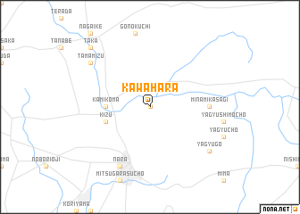 map of Kawahara