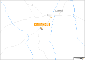 map of Kawahove