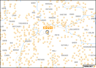 map of Kawāi