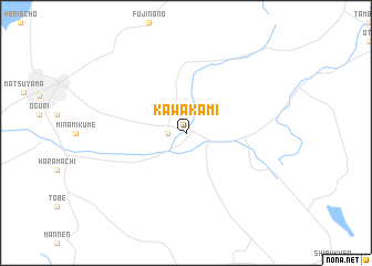 map of Kawakami