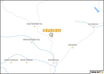 map of Kawakami