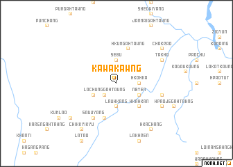 map of Kawakawng