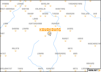 map of Kawakawng