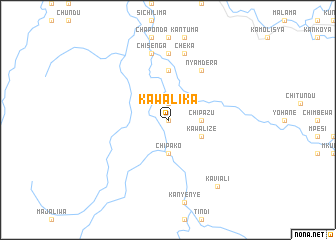 map of Kawalika