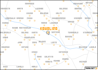 map of Kawalira