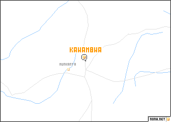 map of Kawambwa