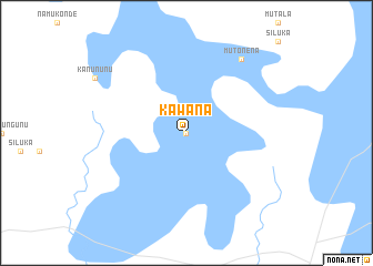 map of Kawana
