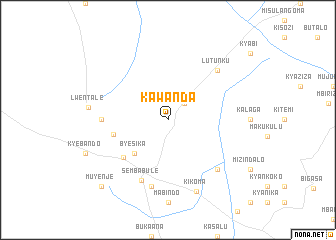 map of Kawanda