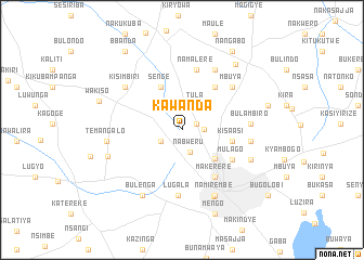 map of Kawanda