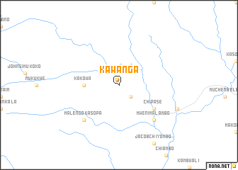 map of Kawanga