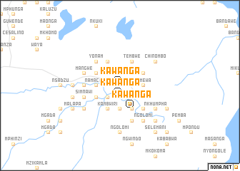 map of Kawanga