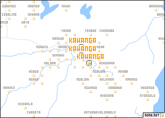 map of Kawanga