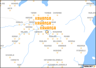 map of Kawanga