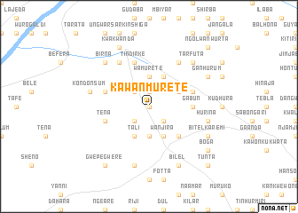 map of Kawan Murete