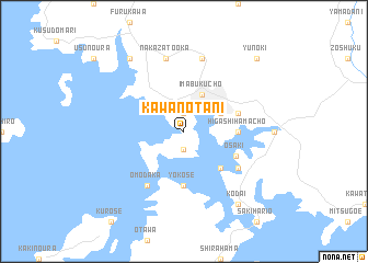 map of Kawanotani