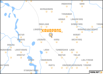 map of Kawapang