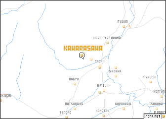 map of Kawarasawa