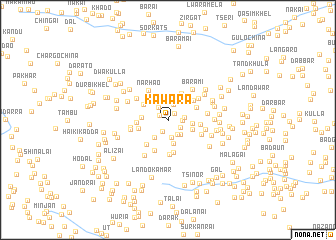 map of Kawara