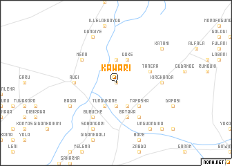 map of Kawari