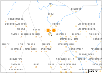 map of Kawari