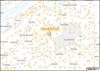 map of Kawarpur