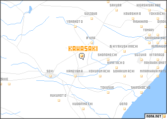 map of Kawasaki