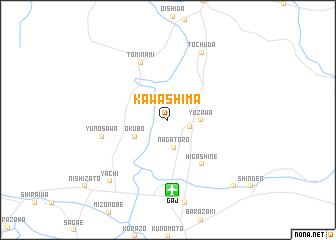 map of Kawashima