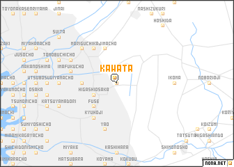 map of Kawata