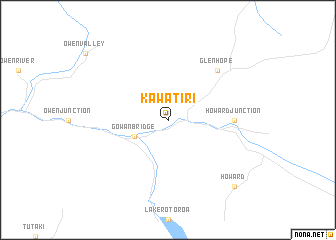 map of Kawatiri