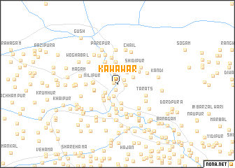 map of Kāwawar