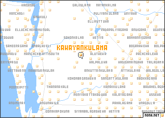 map of Kawayankulama