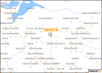map of Kawaya