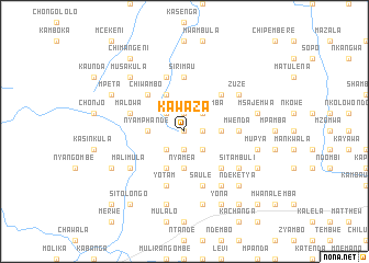 map of Kawaza