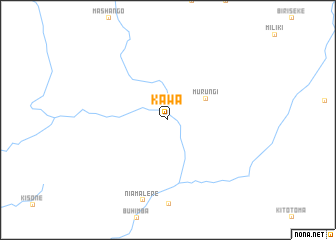 map of Kawa