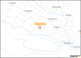 map of Kaweku