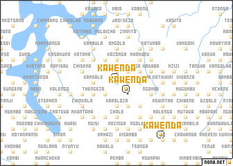 map of Kawenda