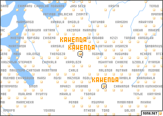 map of Kawenda