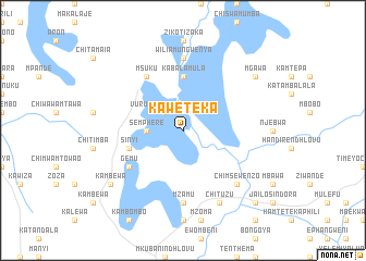 map of Kaweteka