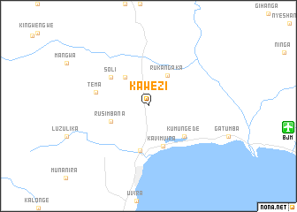 map of Kawezi