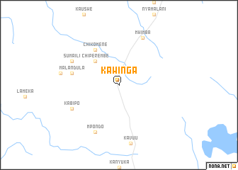 map of Kawinga