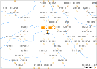 map of Kawinga