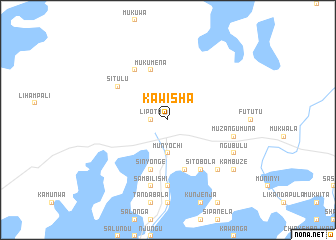 map of Kawisha