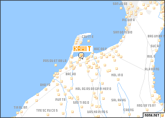 map of Kawit