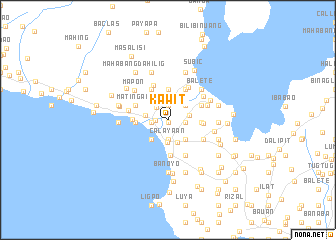 map of Kawit