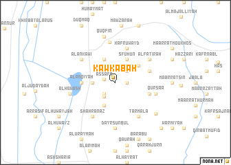 map of Kawkabah